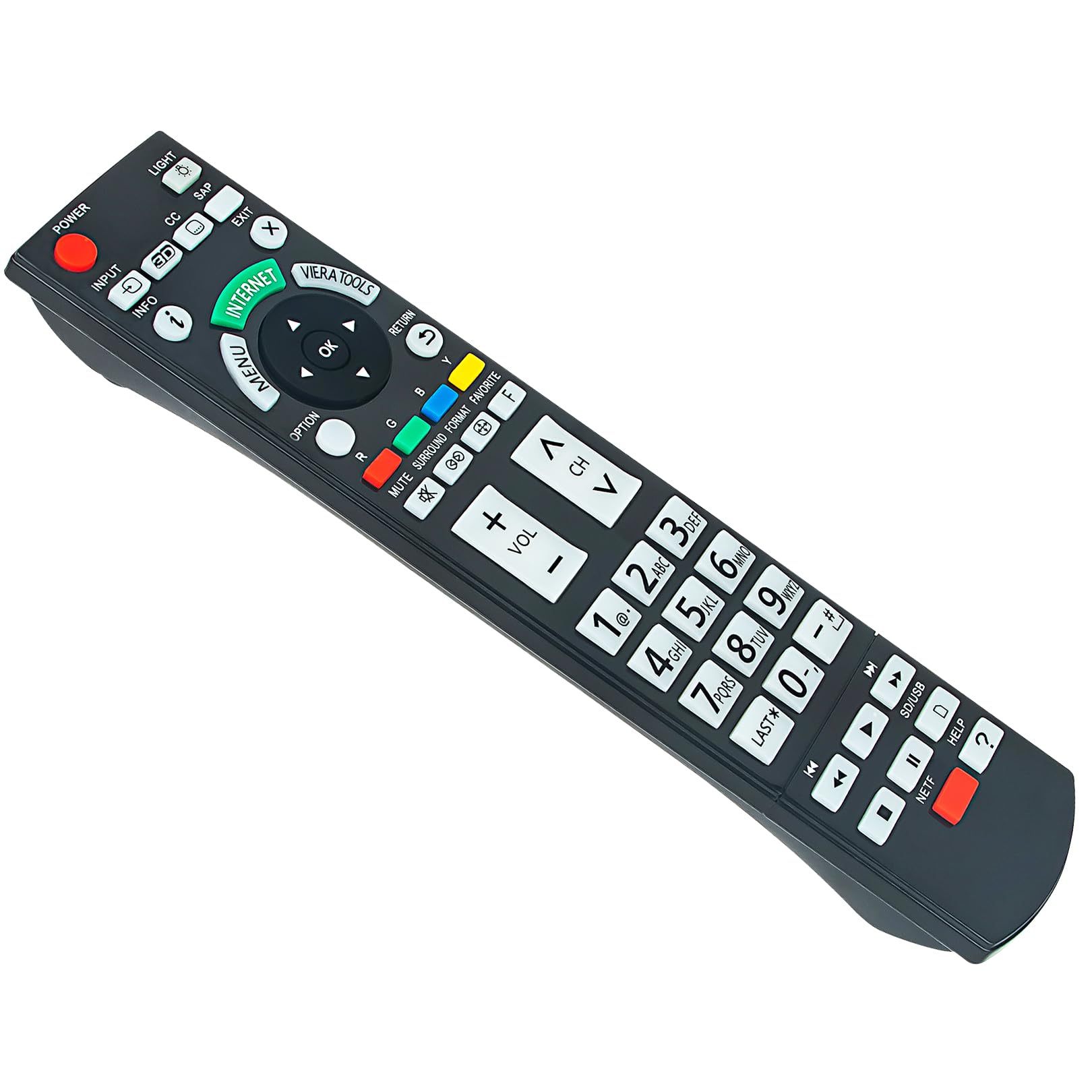 Amazon.com: N2QAYB000777 Replace Remote Control Work for Panasonic